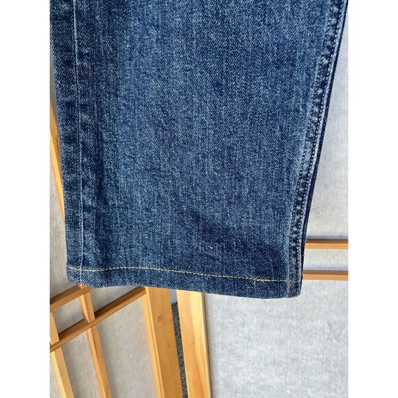 Everlane Womens 29x27” Selvedge Denim Blue Jeans Organic Cotton, Straight Leg - Picture 8 of 12